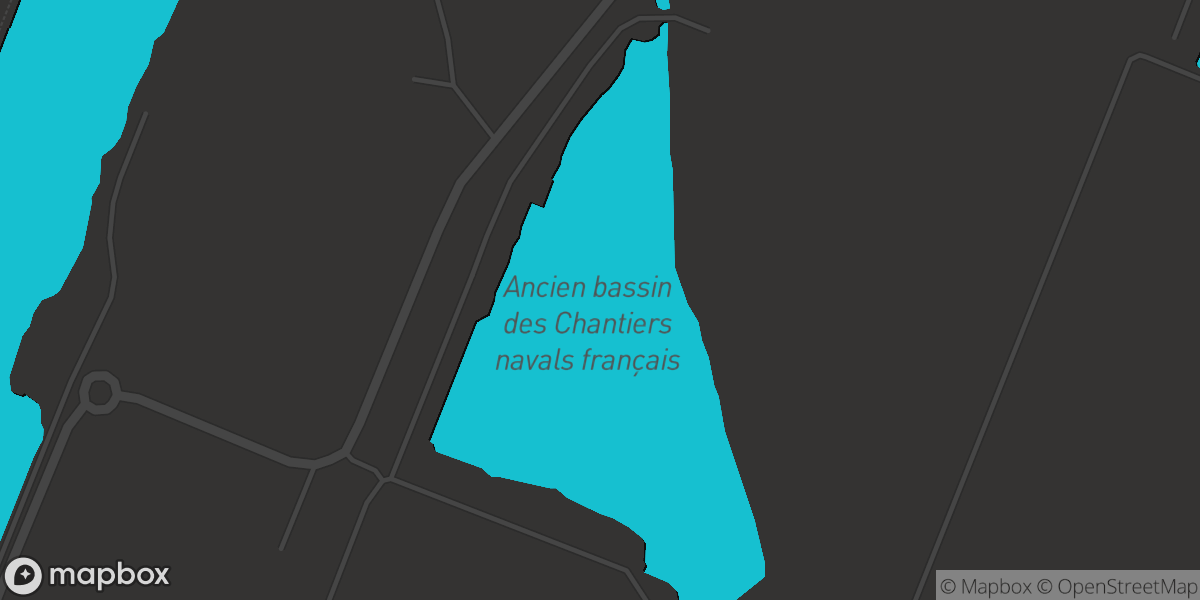 Ancien bassin des Chantiers navals français (Blainville-sur-Orne, Calvados, France)
